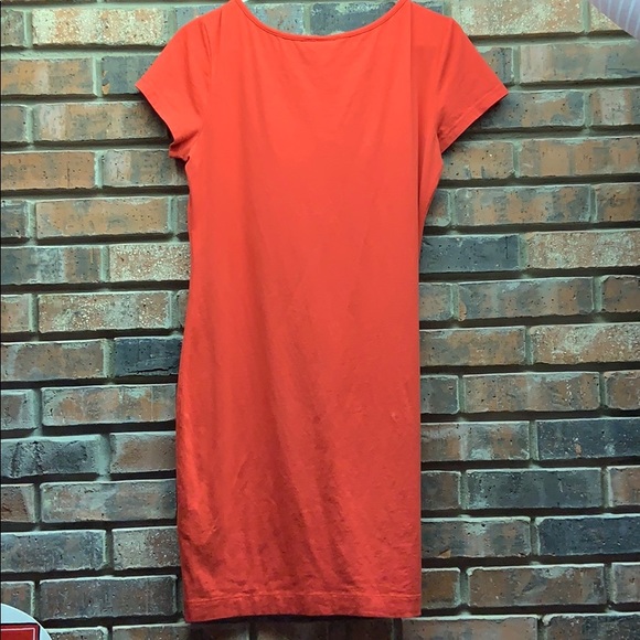 Red H&M T-Shirt Dress - Picture 2 of 4